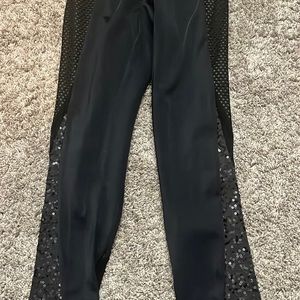 Weissman hip hop dance costume black pant with jacket